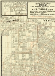 Los Angeles Street Railway Guide 1908-23 x 31.75